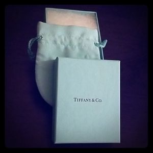 Authentic Tiffany gift box with bag inside